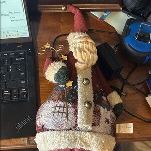 Prima Creations Festive Santa Claus Plush Decoration